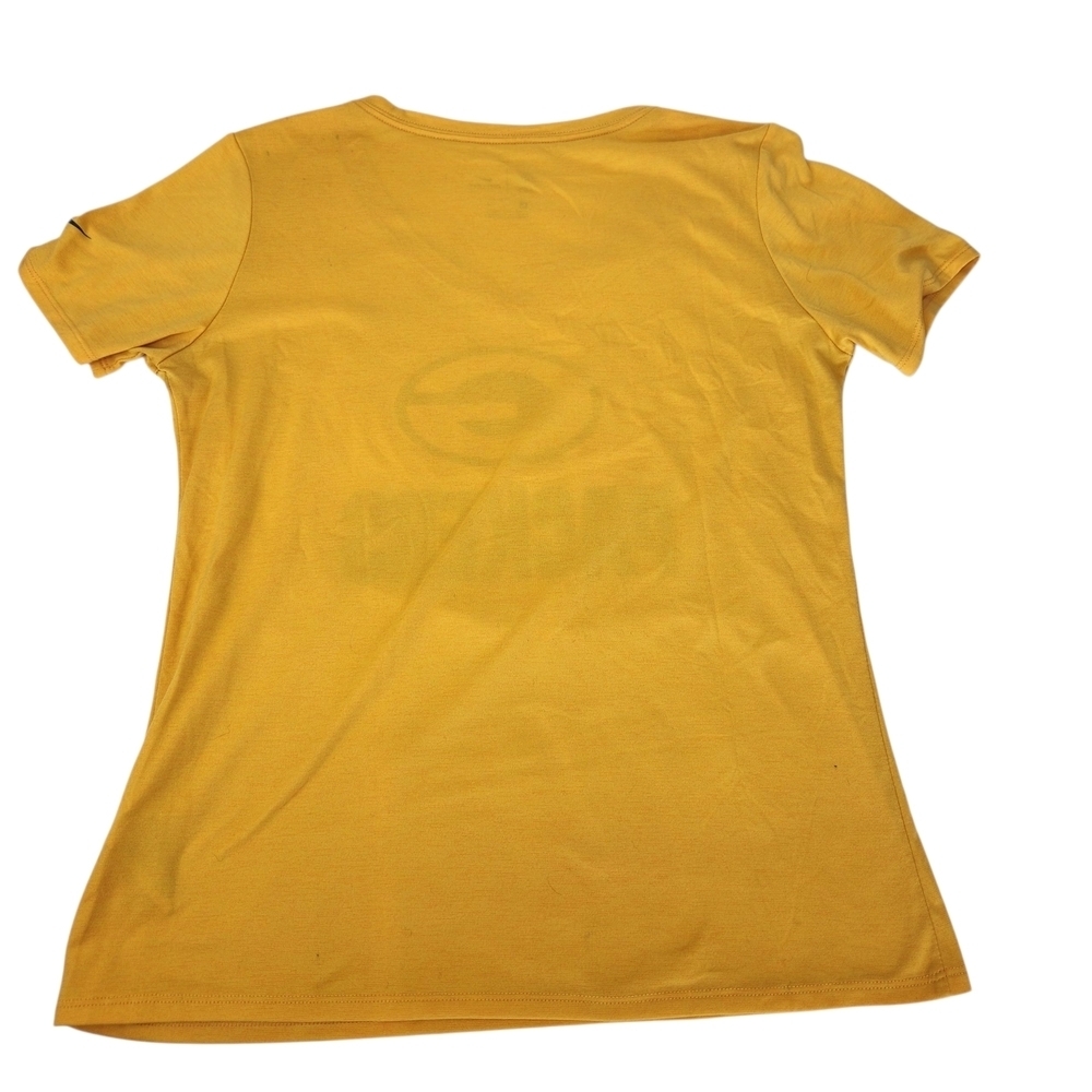 Nike Gold Women's Dri-FIT V-Neck Tee Green Bay Packers Medium SEE DESCRIPTION - Picture 5 of 11